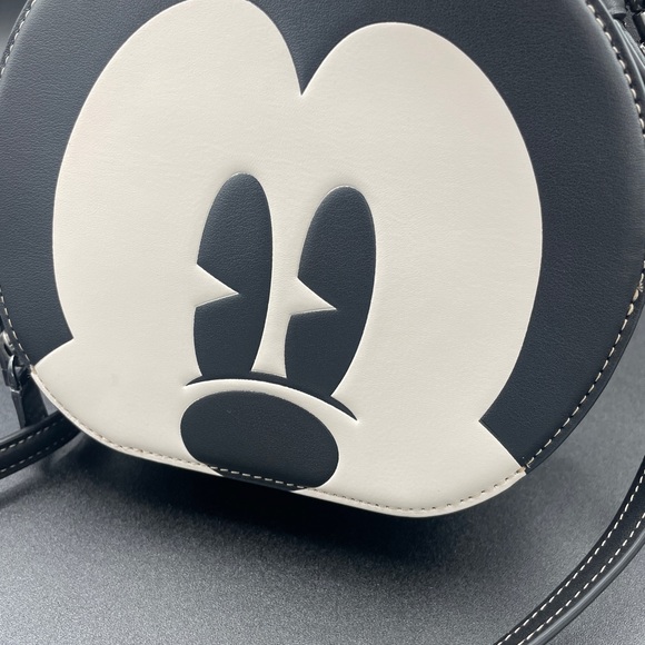 Disney X Coach Mickey Mouse Face Ear Bag - Picture 6 of 16